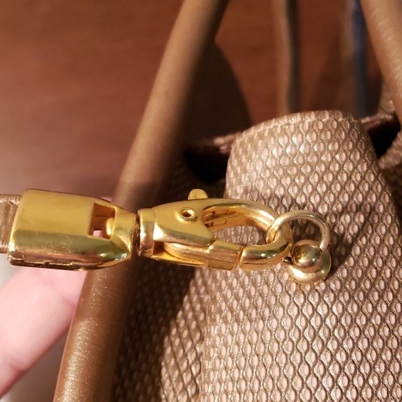 Stuart weitzman vintage handbag convertible tan - Picture 12 of 16